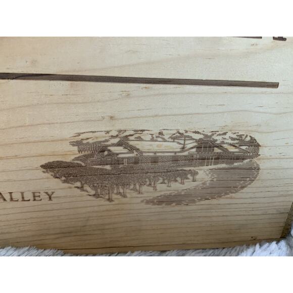 Northstar 2006 Merlot Wine Wood Display Case Storage Box Container 6 Bottle - Picture 13 of 13